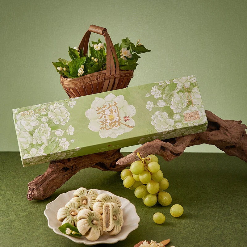 宝岛太阳堂闽台花酥系列下午茶点纯手工酥点伴手礼 茉莉花酥