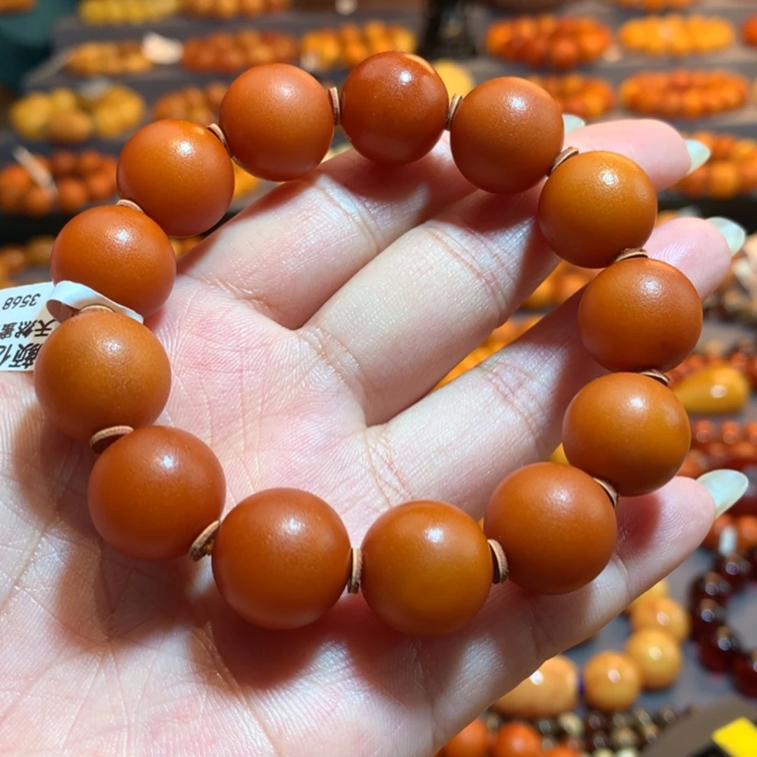 【闪购商品】手串蜜蜡未镶嵌困*蜜蜡手串
