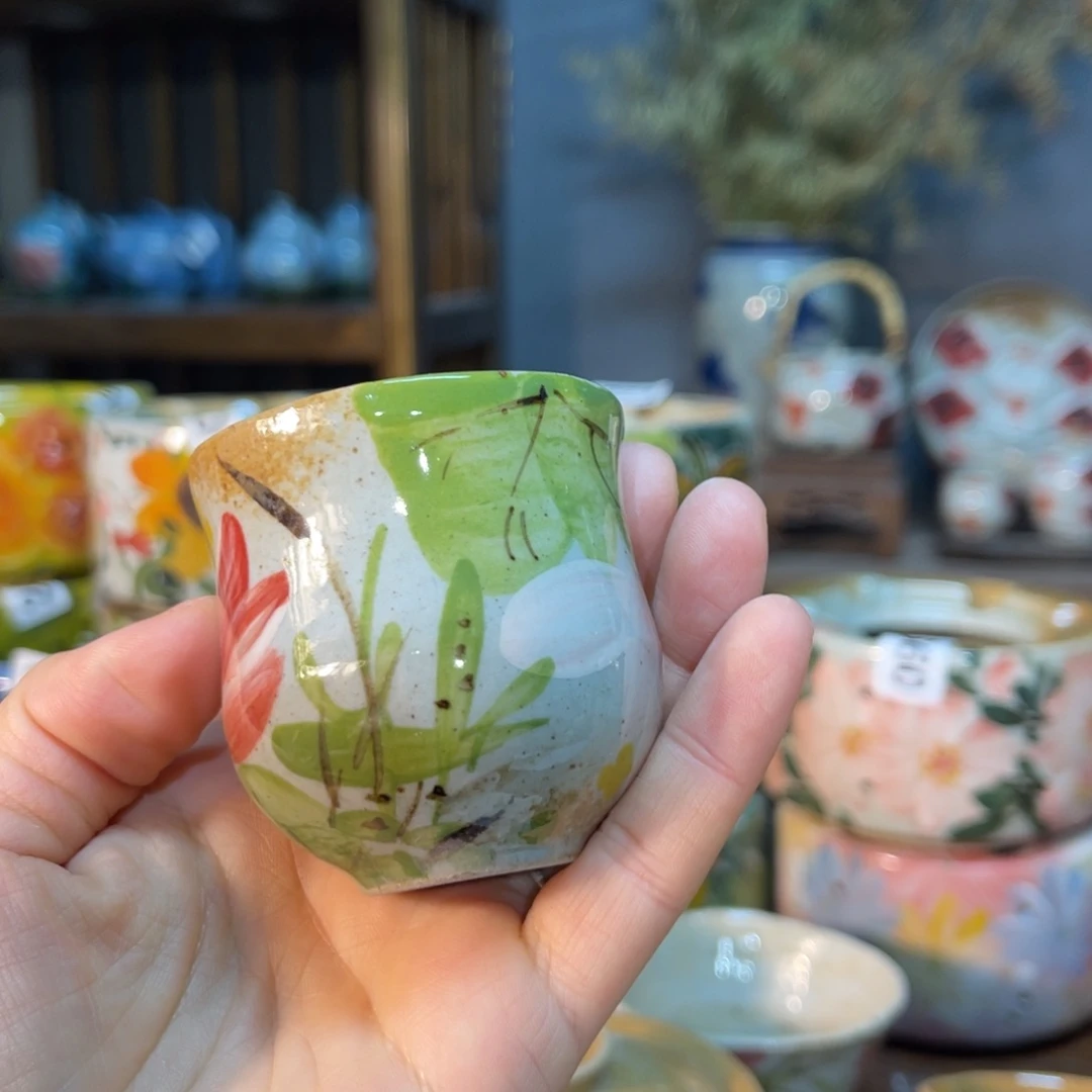 杯?****素浅陶瓷手工手绘