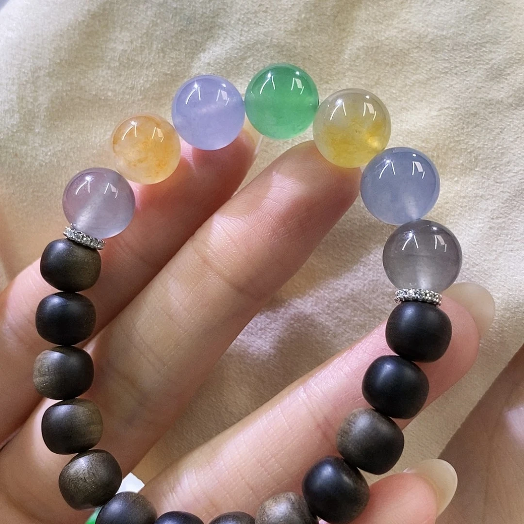 翡翠未镶嵌挂件半串力推