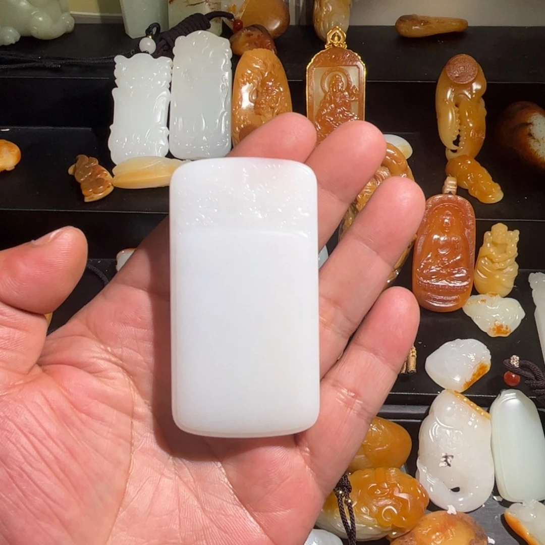 和田玉挂件未镶嵌