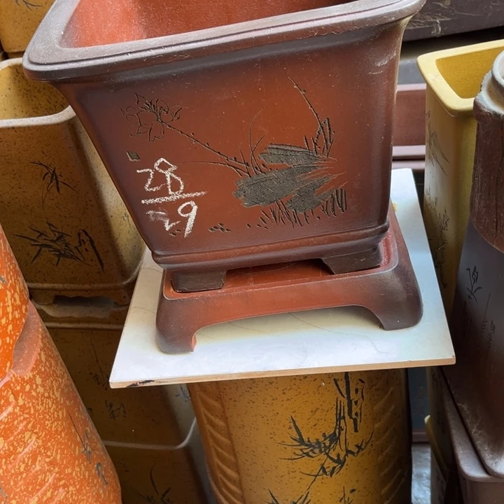 紫砂花盆紫砂花盆