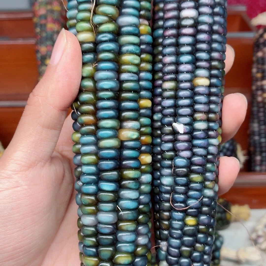 小***子吊坠白玉菩提文玩玉米毛料精品