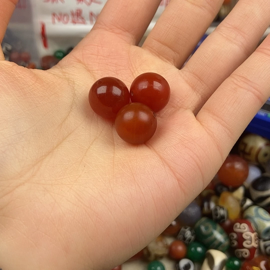 玛瑙/玉髓未镶嵌玛瑙配珠玛瑙散珠