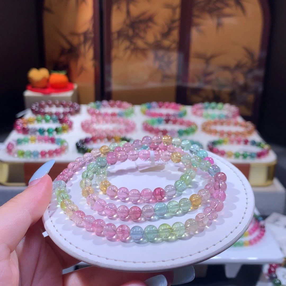 未镶嵌手链碧玺碧玺