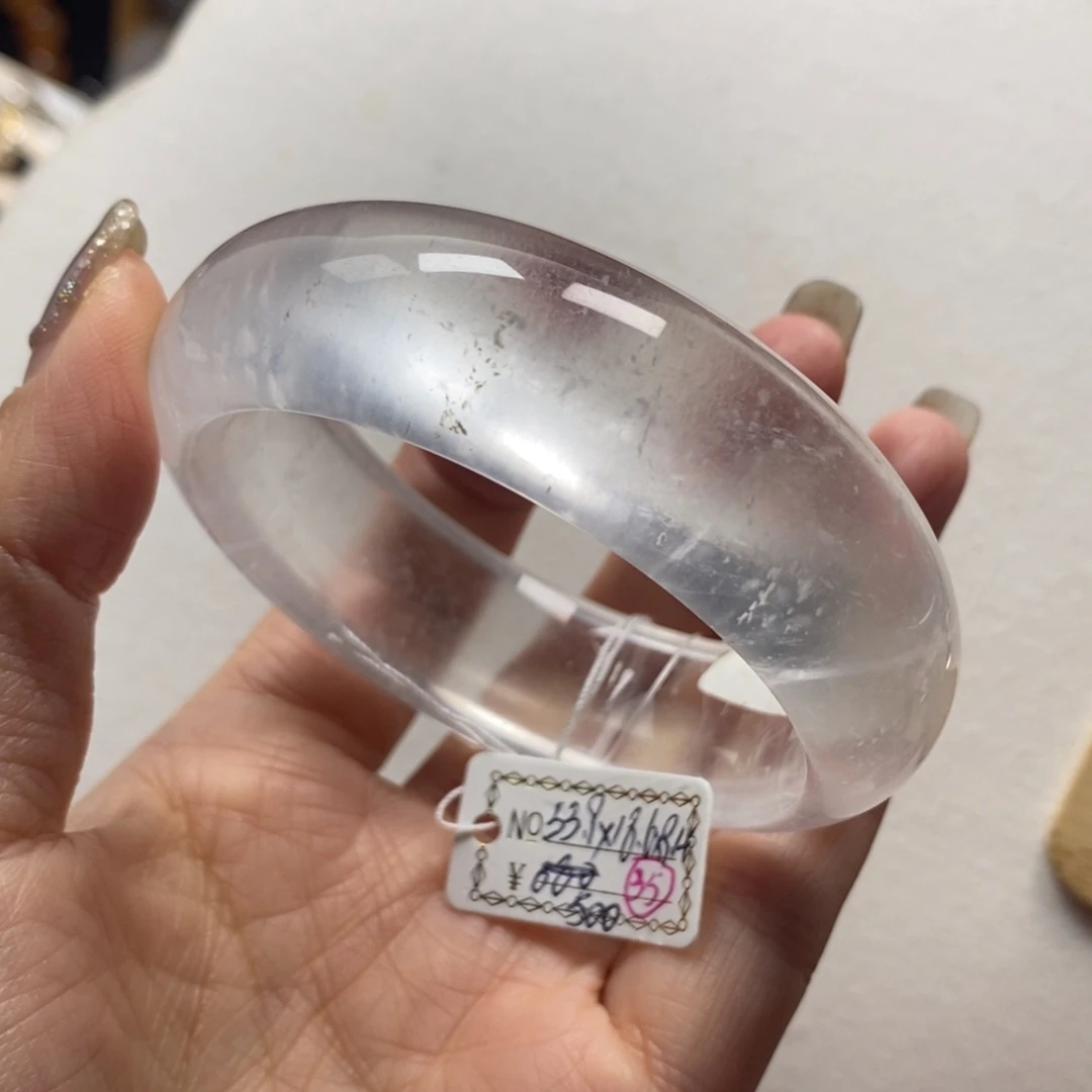 石英质玉未镶嵌手镯53.9特价不退换35号