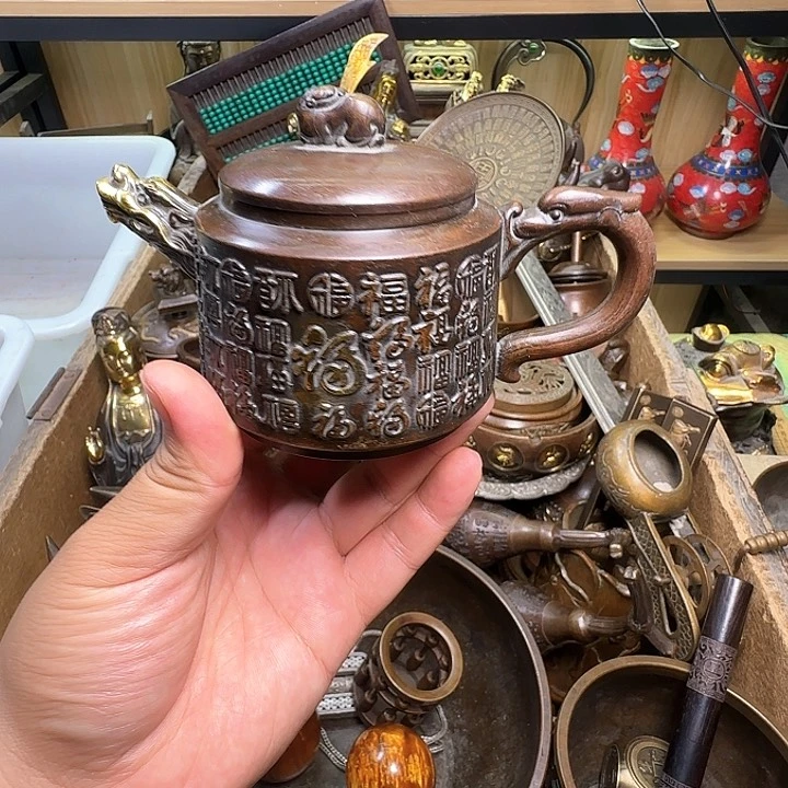 铜器办公室茶室摆件