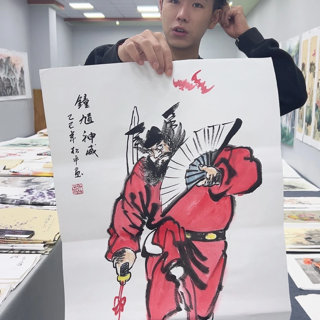 国画国画作品纯手绘作品