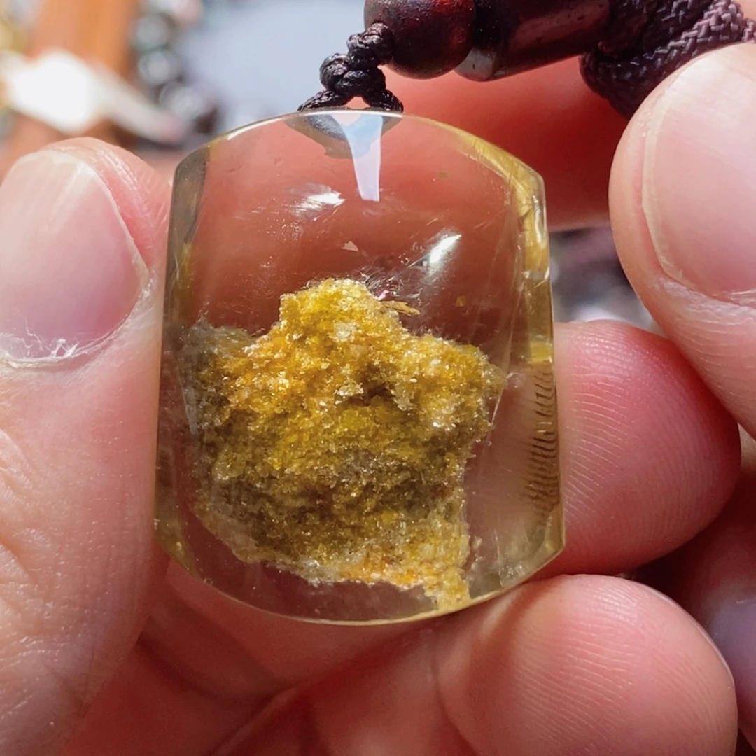 未镶嵌水晶吊坠(不含链)