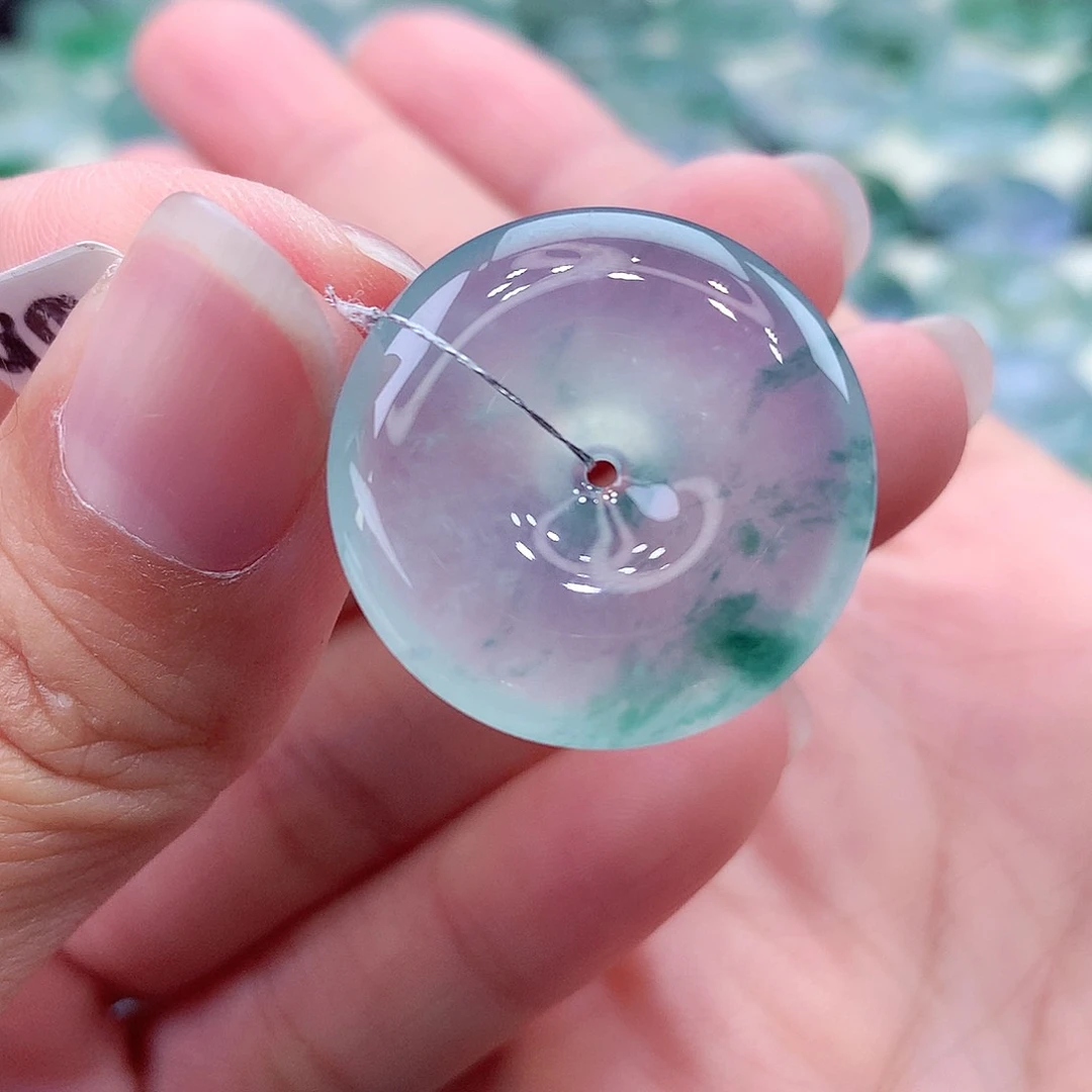 颈饰未镶嵌翡翠编号77尺寸24.8-5.8