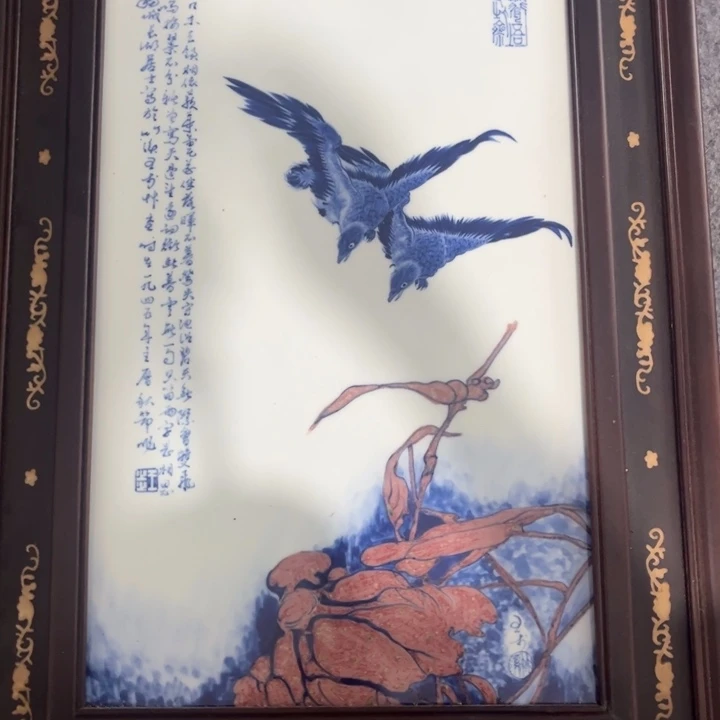 摆件景德镇陶瓷瓷板