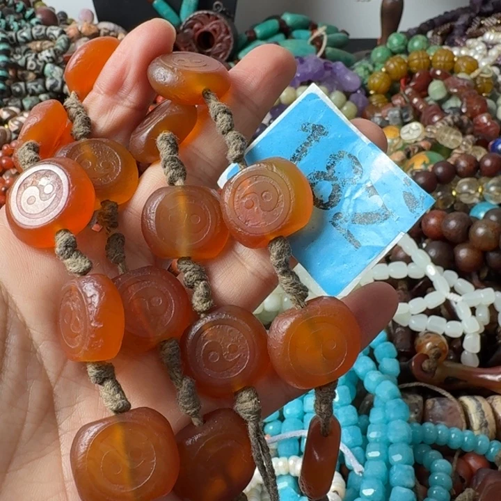 灰***3玛瑙/玉髓未镶嵌颈饰