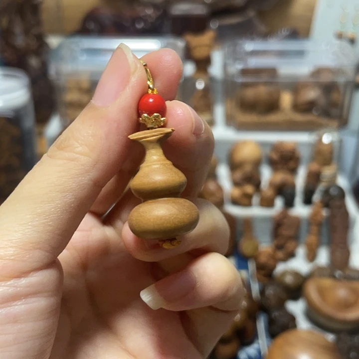 风***落其他檀香木葫芦印度迈索尔老山檀香