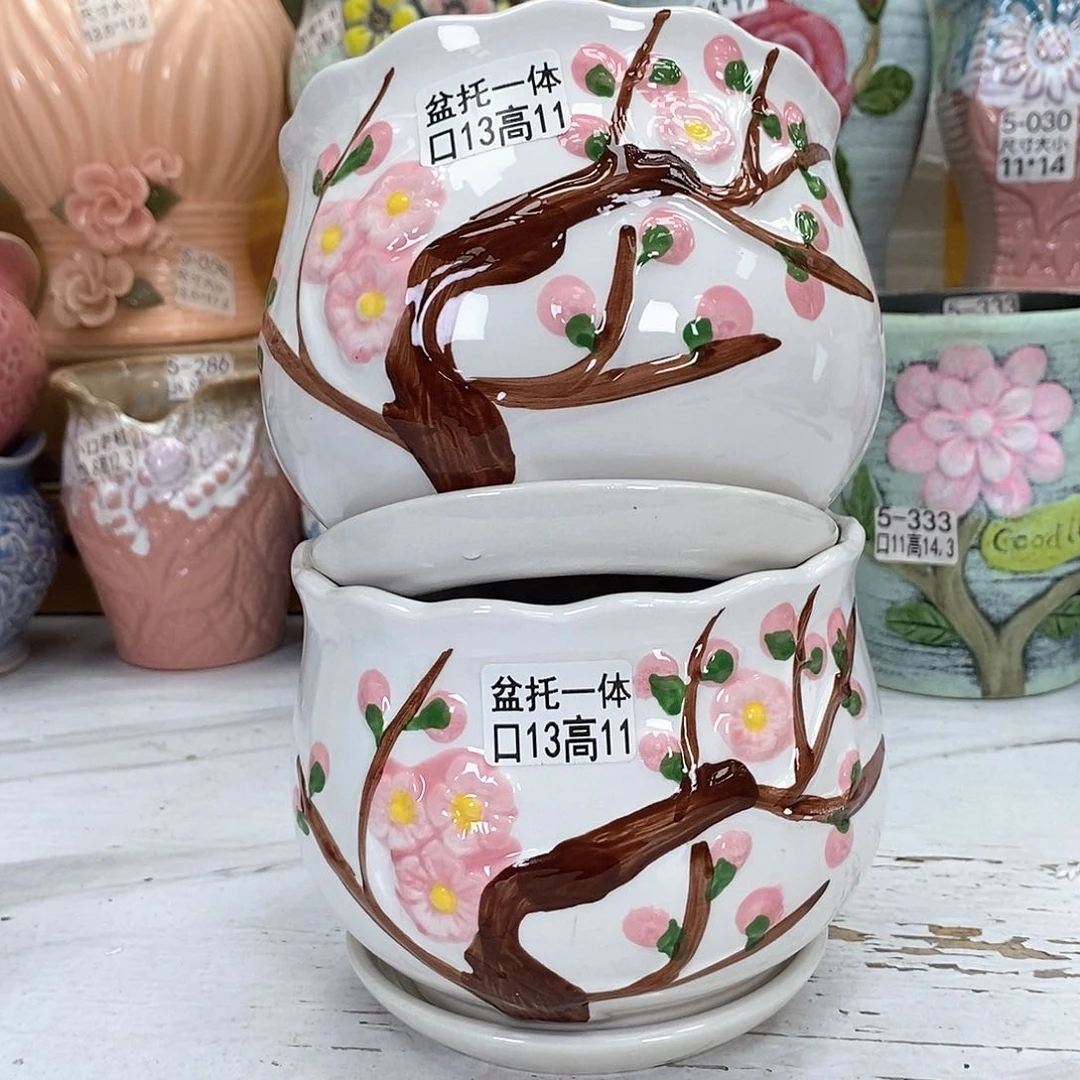 陶瓷@陶瓷花盆@@5838271869