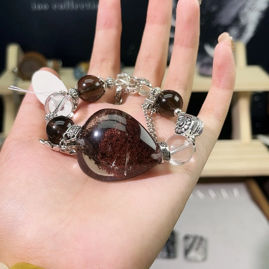 水晶手链合金无*手串