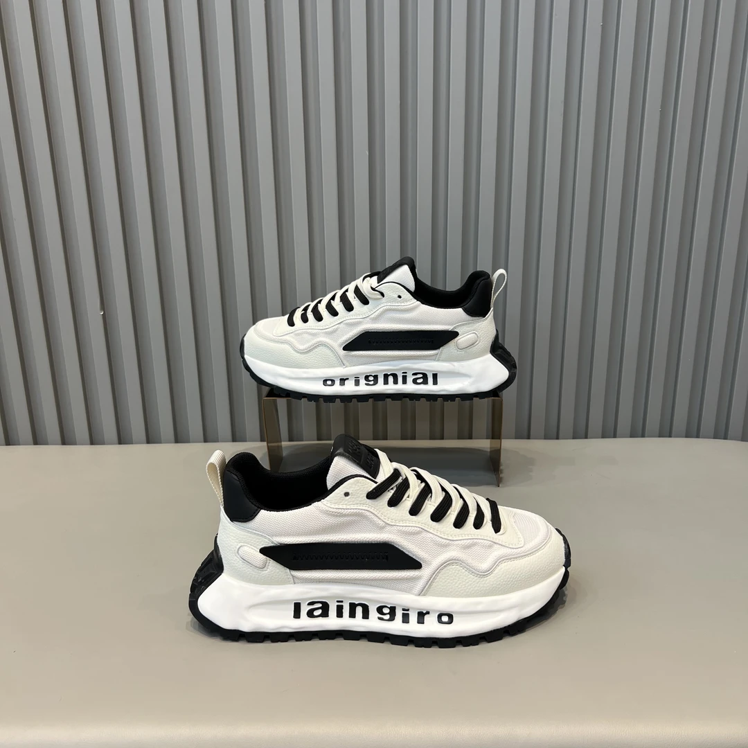 新款春夏季潮流时尚休闲鞋潮鞋休闲春季阿甘鞋厚底休闲鞋舒适低帮