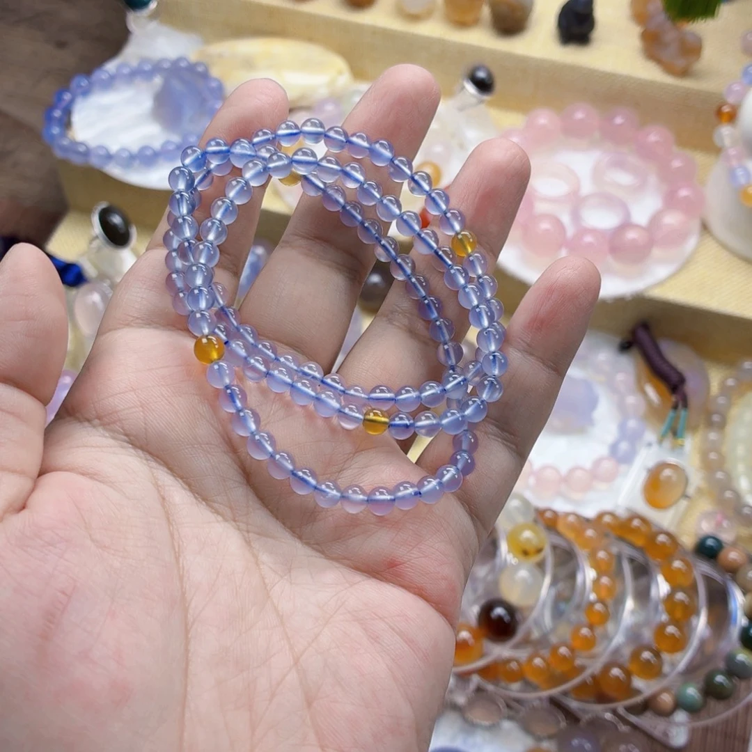 彭****玛瑙/玉髓合金手链