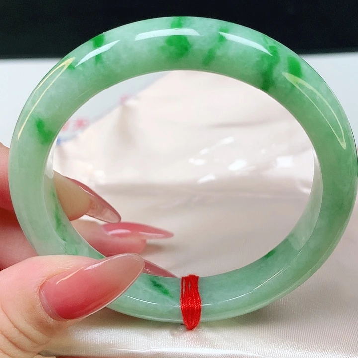 翡翠手镯未镶嵌天然翡翠1019