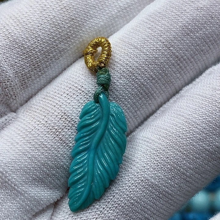 绿松石未镶嵌天然原矿 地大质检