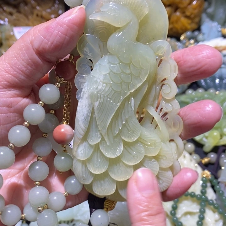 岫玉岫玉吊坠未镶嵌