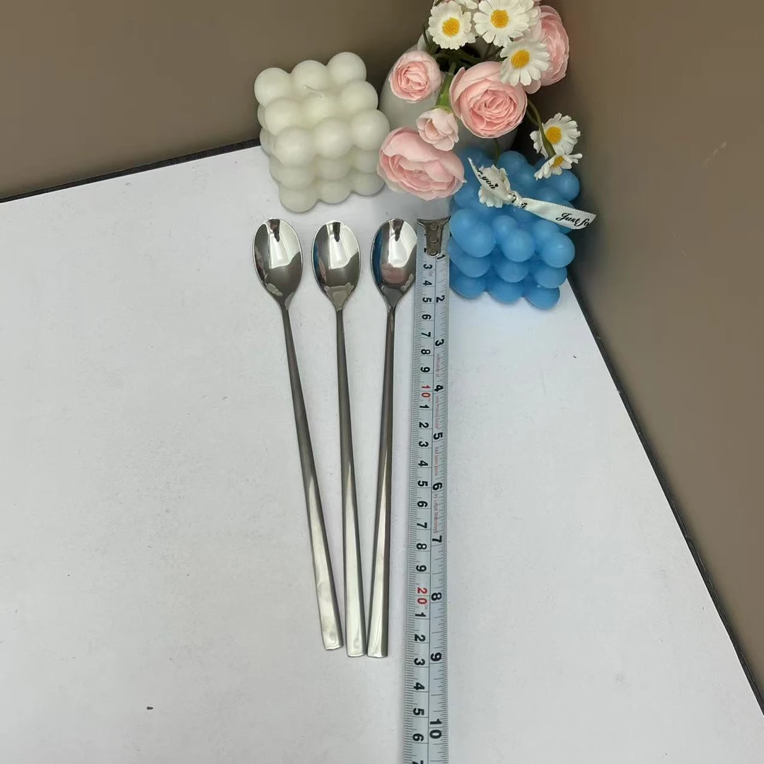 宽边加长冰冰勺5支高档家用款居家必备神器外贸【汤姆粉丝专属】