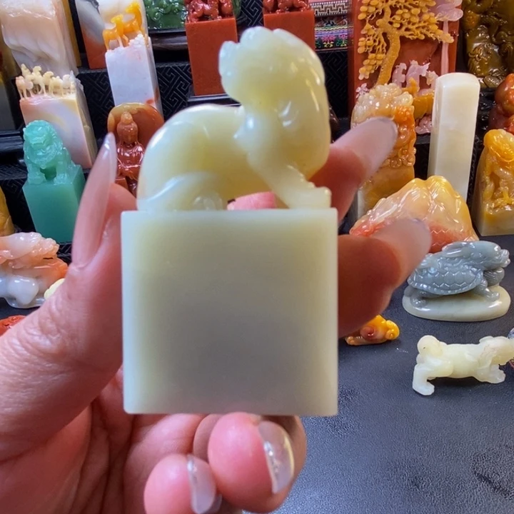 印石寿山石芙蓉石