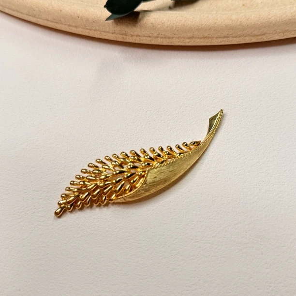 铜合金胸针 【六六中古】孤品复古胸针th6508