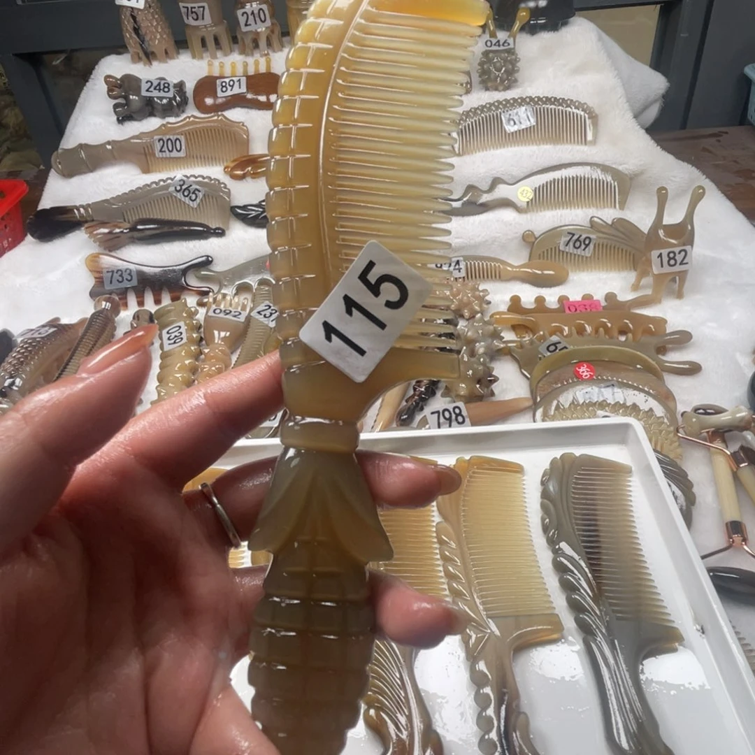 联***饰牛角梳牛角福利款
