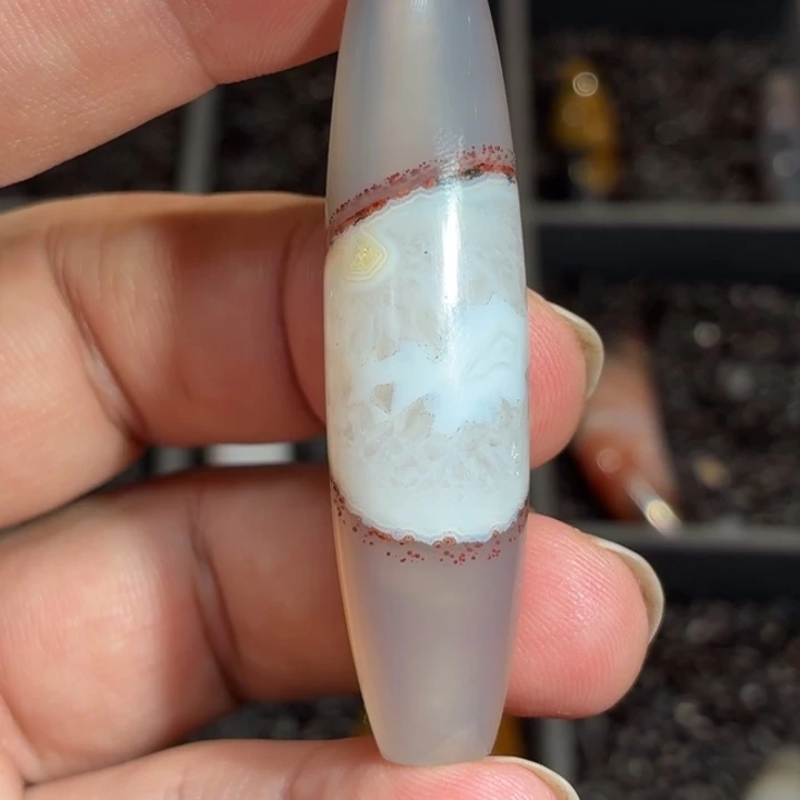 玛瑙/玉髓散珠_HEIMORI 天然天珠