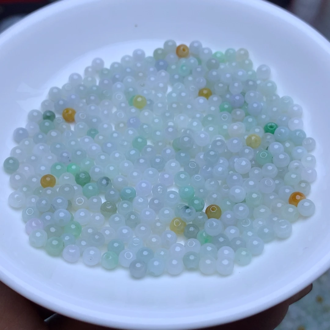 【闪购商品】未镶嵌手链翡翠卡3.8绿白150个