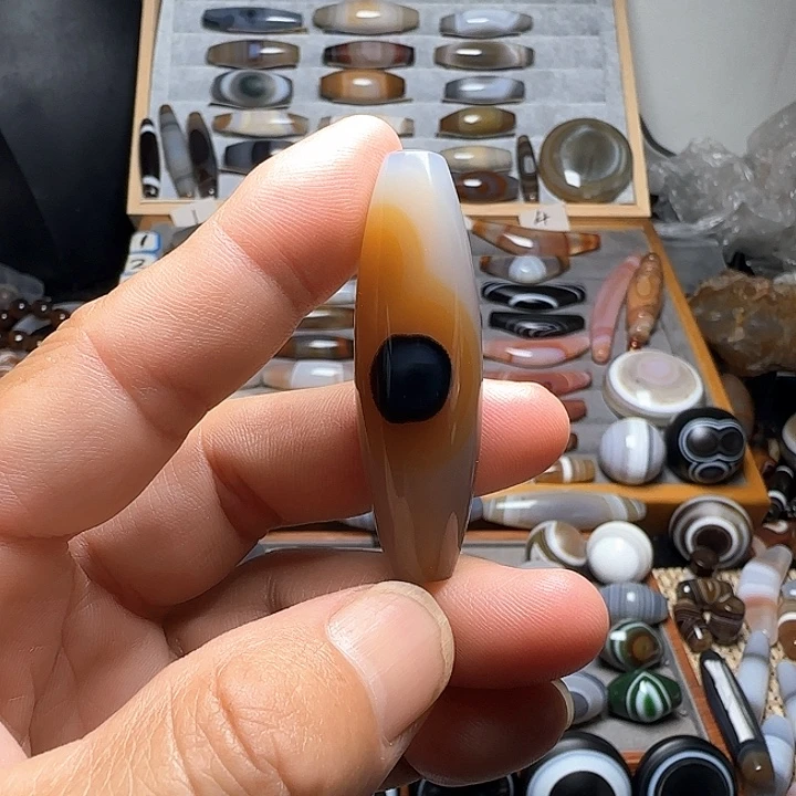 玛瑙/玉髓未镶嵌吊坠(不含链)