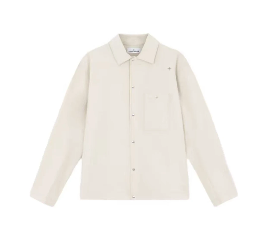 STONE ISLAND石头岛24FW小星星Stellina衬衫外套8115105G