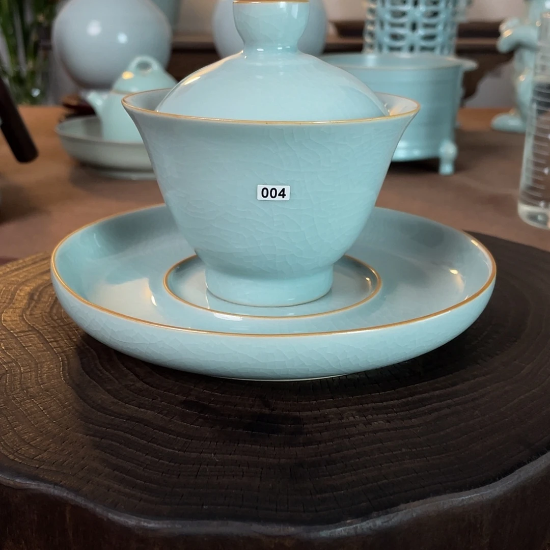 瓷微瑕简包004原矿汝瓷当代