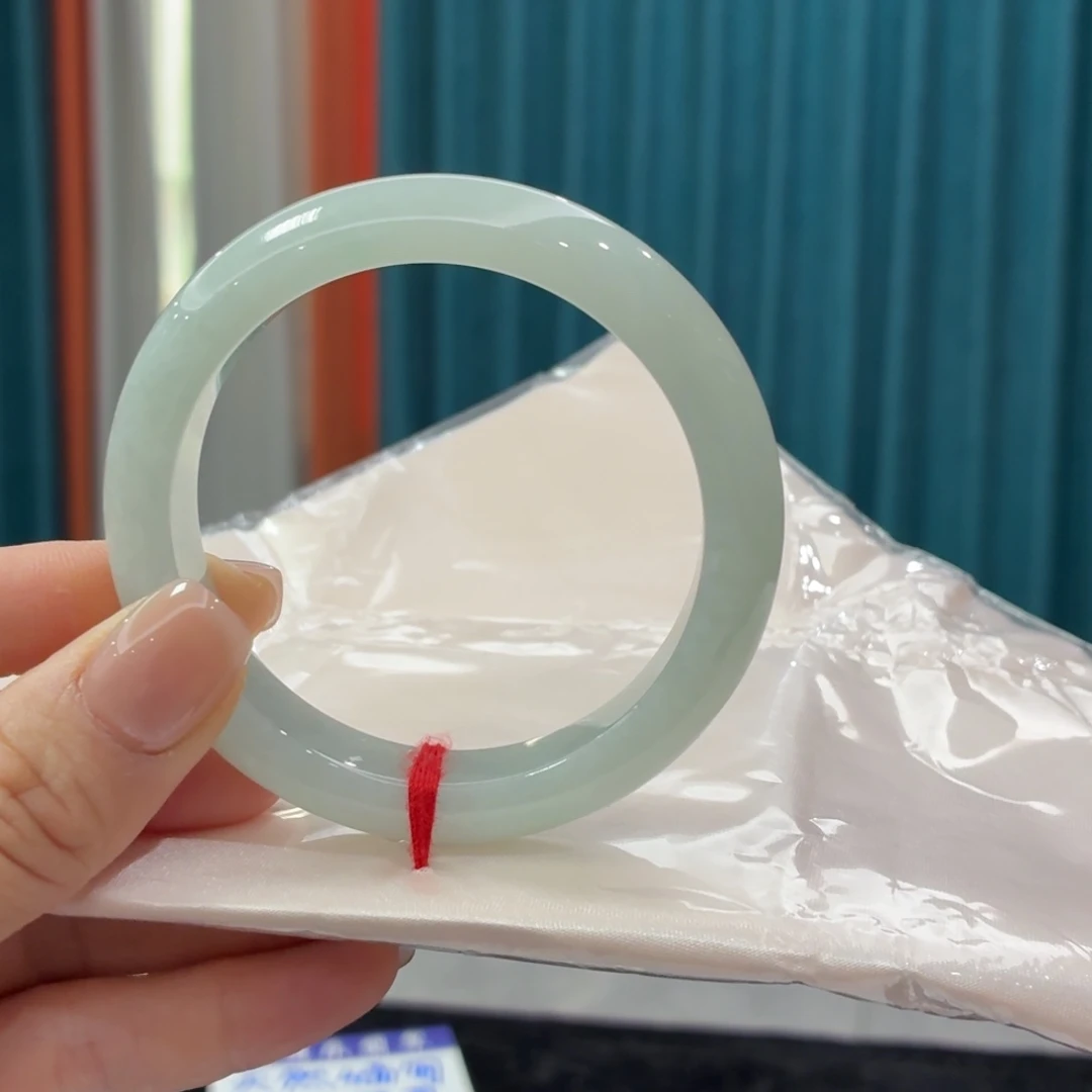 未镶嵌手镯翡翠完美者 慎拍 圈口54.4