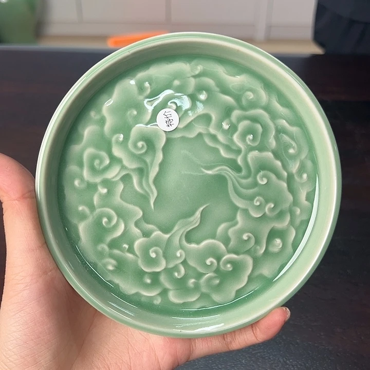 龙泉云间青瓷小米茶器