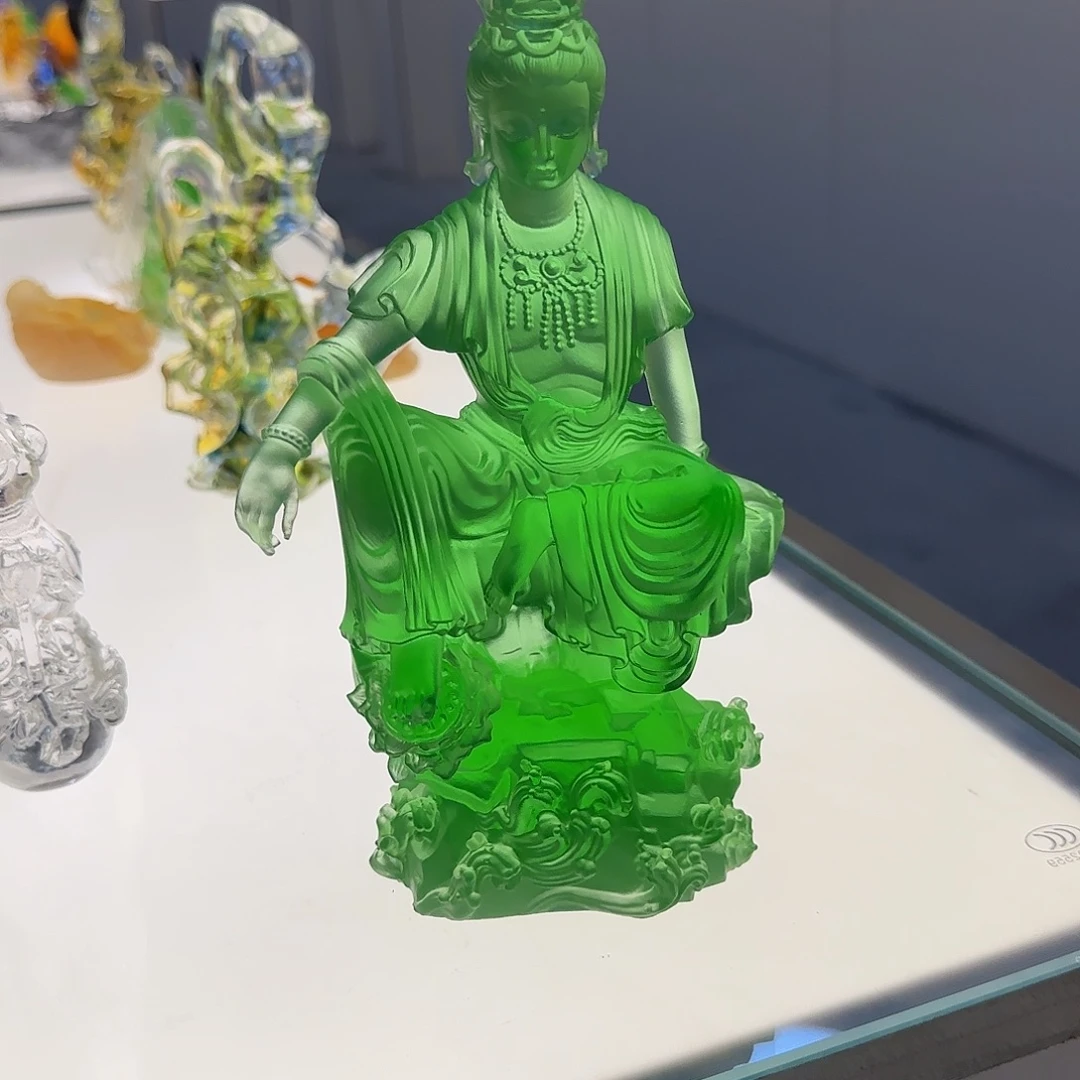 M***n琉璃手工艺品自在观音