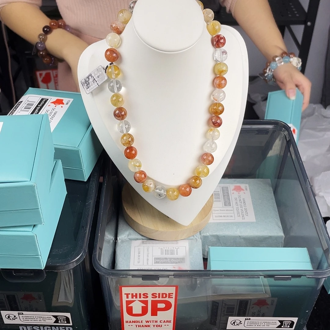 水晶银S925镶嵌手链