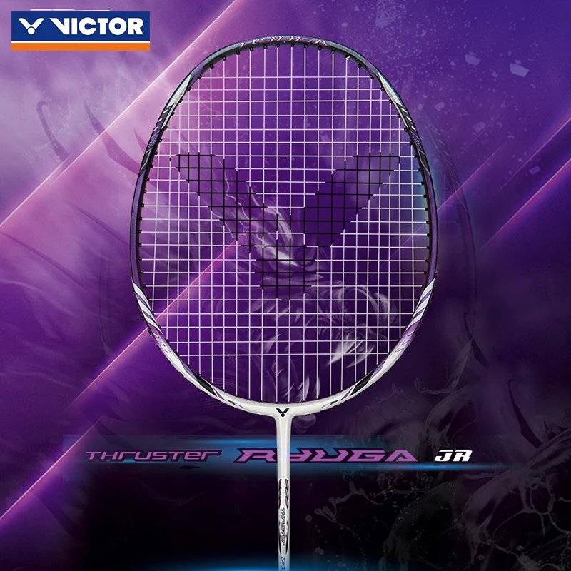 威克多VICTOR胜利羽毛球拍龙牙TK-RYUGAJR青少年儿童单拍碳铝合金