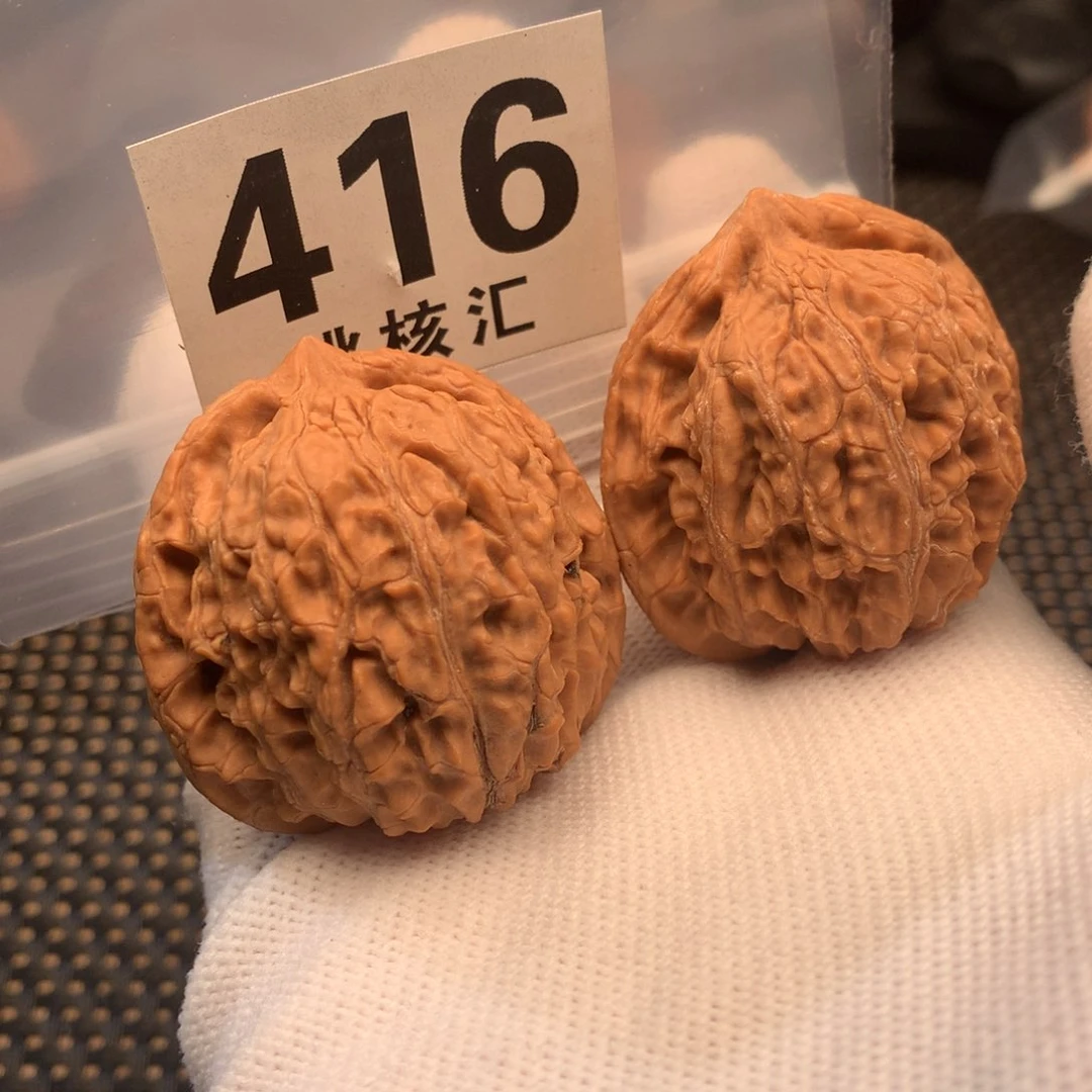 文玩核桃把件四喜40