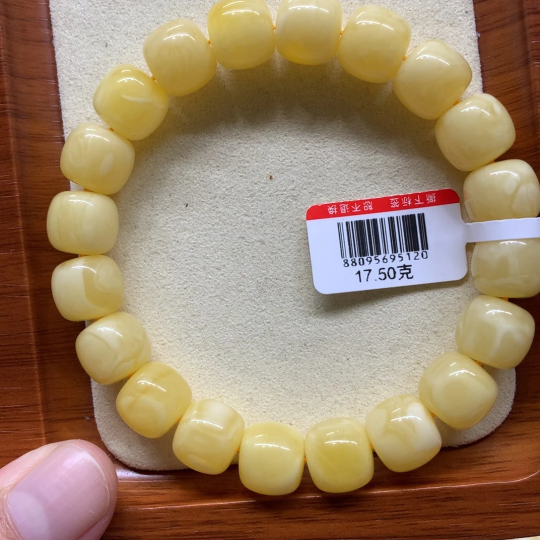 蜜蜡未镶嵌手链蜜蜡