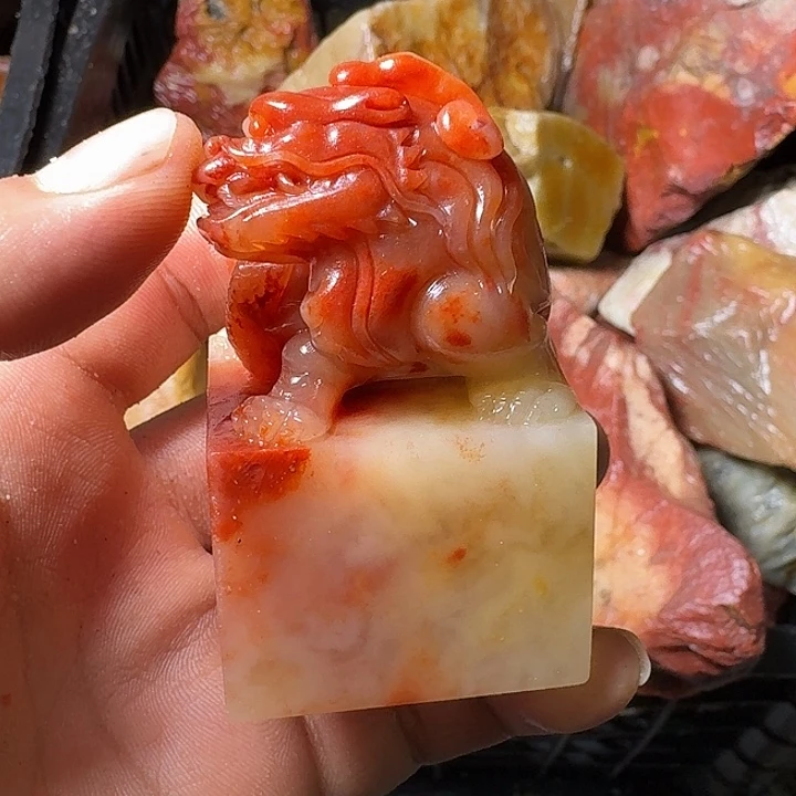 泰***哥寿山石老挝石素质