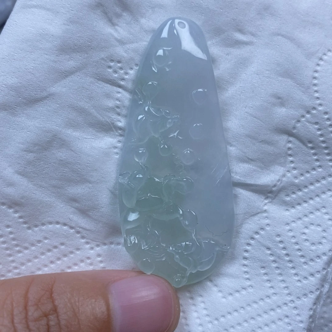 颈饰未镶嵌翡翠翡翠