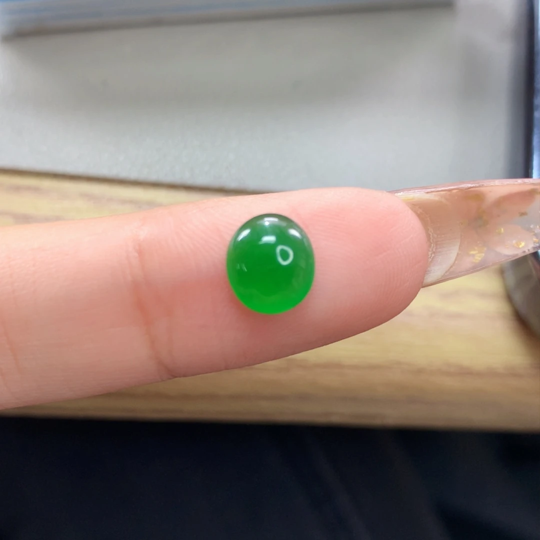 翡翠颈饰未镶嵌纯天然缅甸A货翡翠