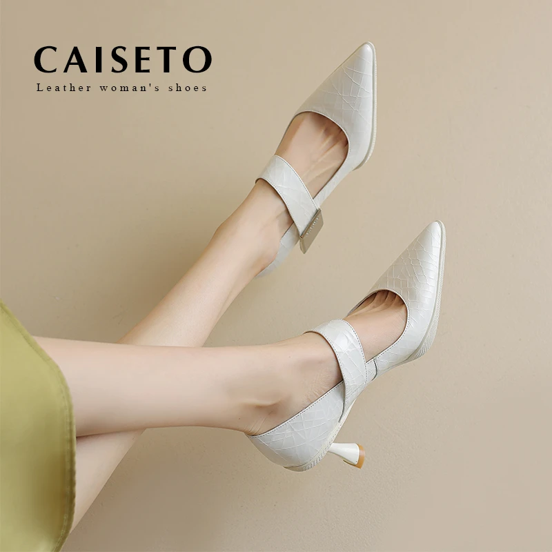 2024时尚百搭舒适软底手工真皮爆款网红女鞋D202