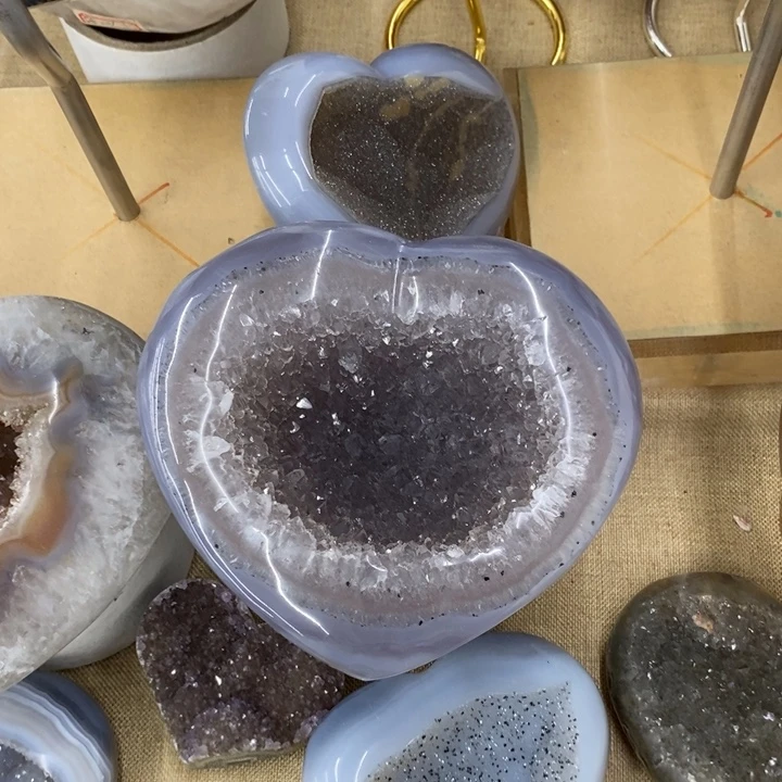 未镶嵌紫晶珠宝半成品45