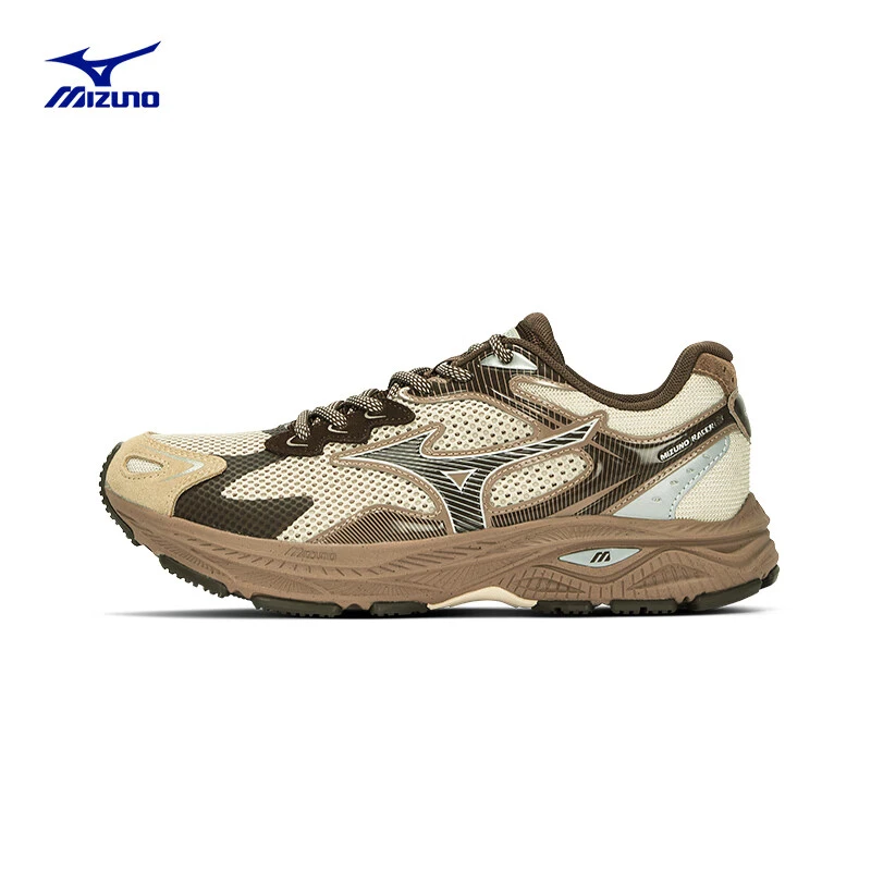Mizuno/美津浓RACER S糖炒栗子/23百搭透气耐磨人生跑鞋D1GH2235