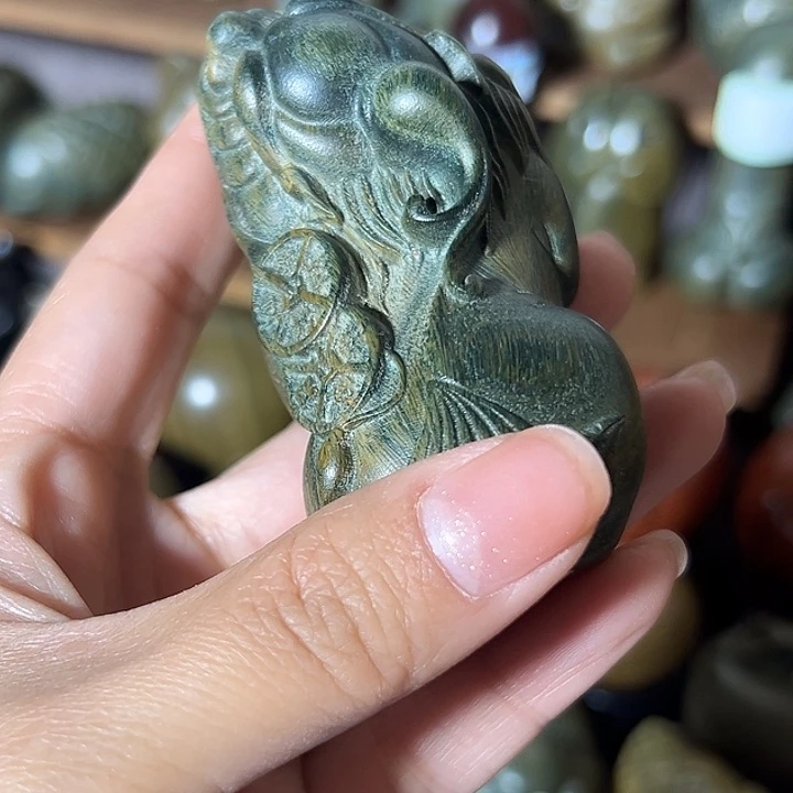 木用****4阿根廷绿檀貔貅大