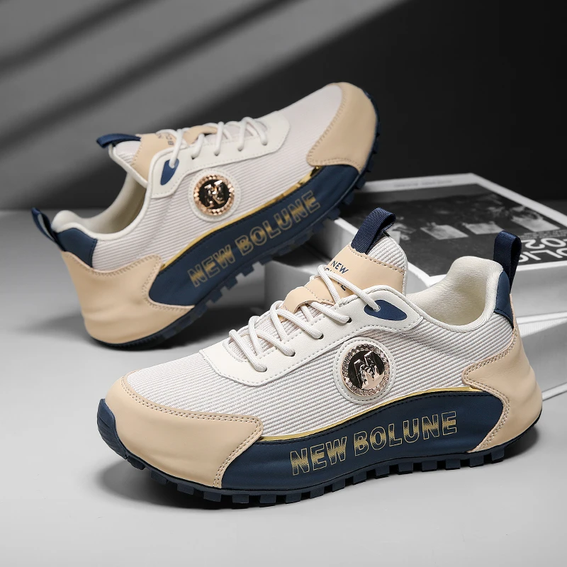 NEW BOLUNE新百伦秋冬款透气网面老爹鞋男女同款休闲跑步鞋7700