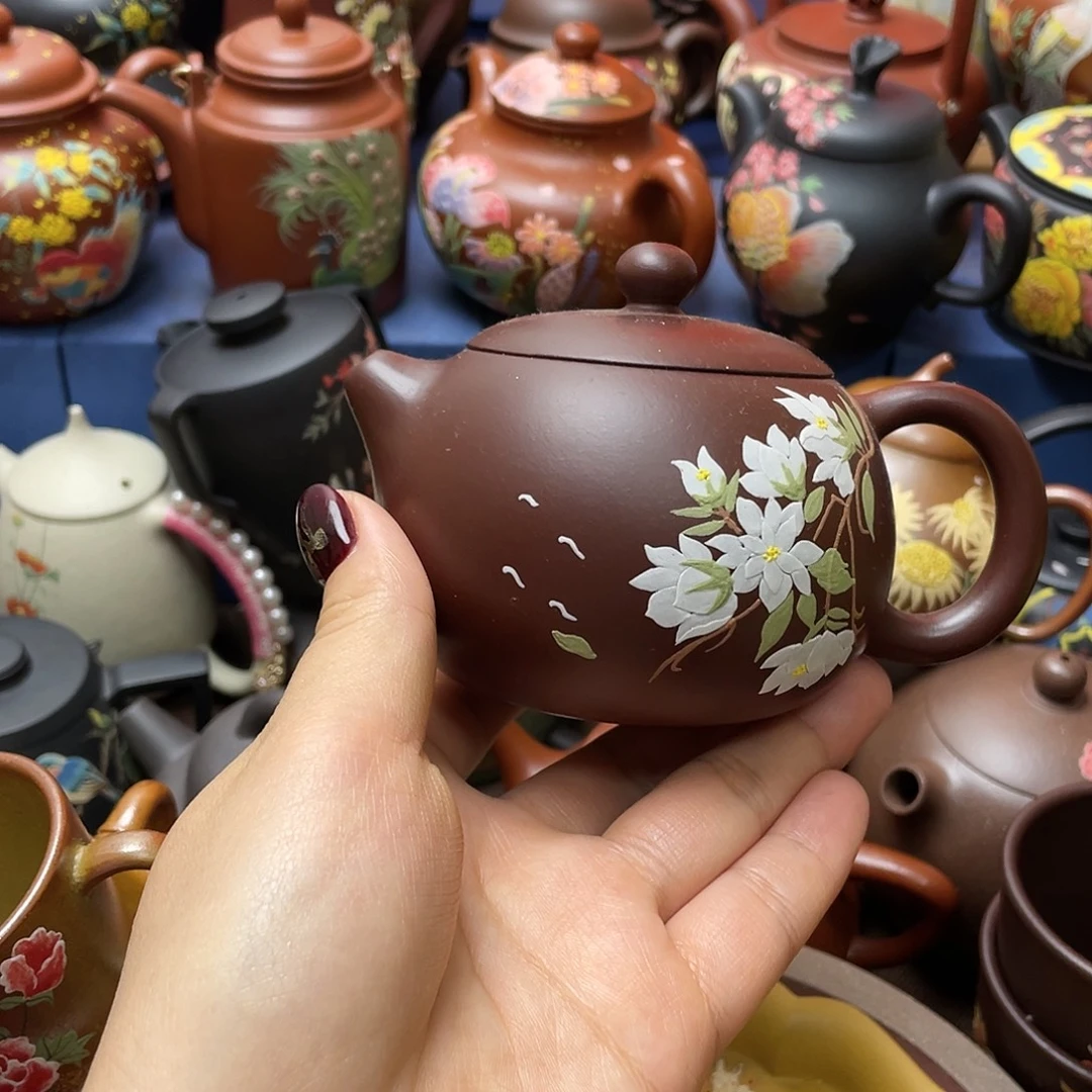 茶杯红泥紫砂主人杯230cc
