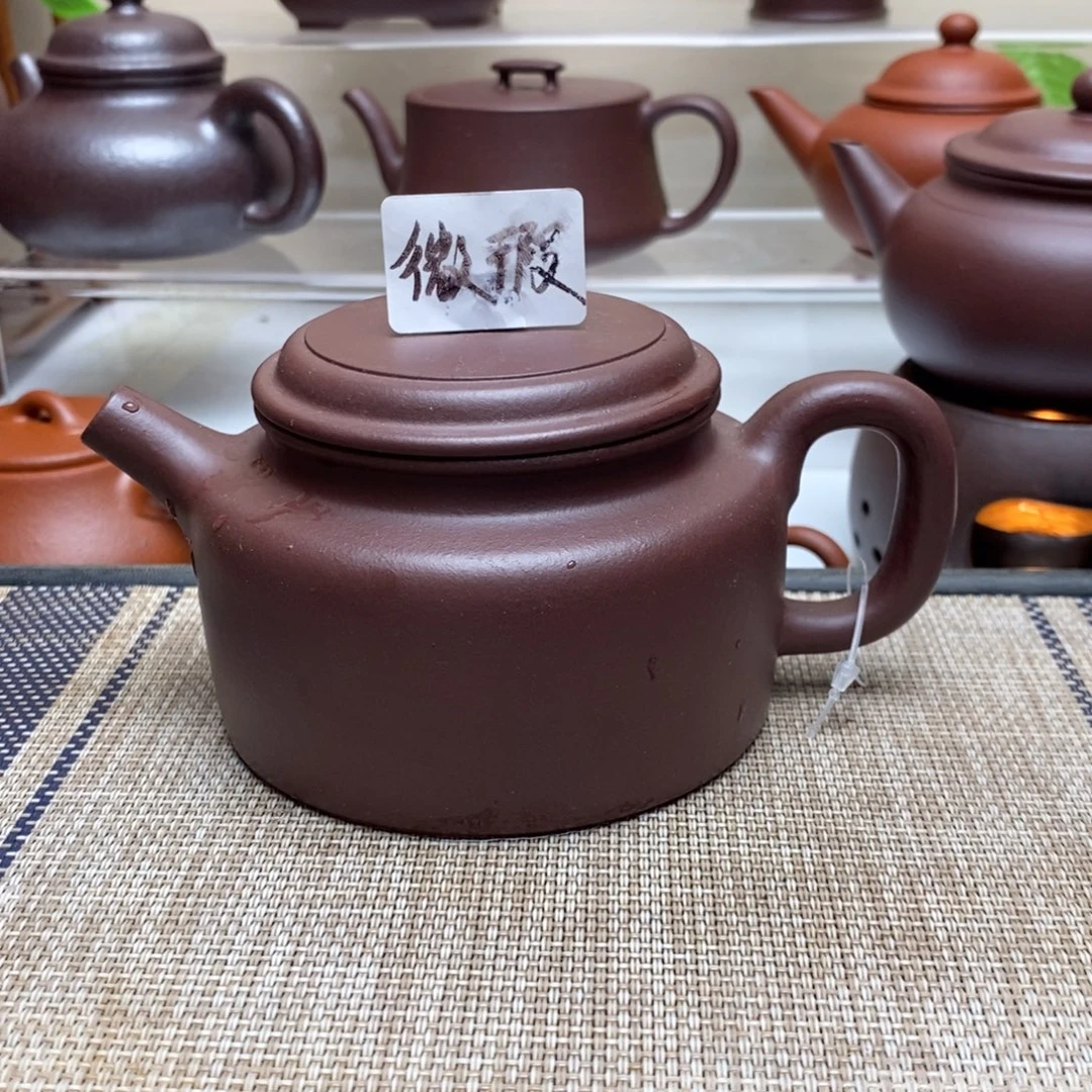 紫砂茶壶零添加二号井紫泥260毫升